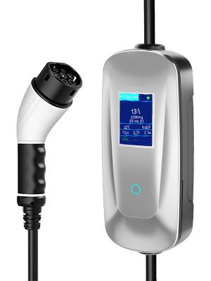 10A UK 3 PIN پلگ به نوع 1/ نوع 2 ایستگاه شارژ EV Wallbox Portable برای EV / PHEV 6