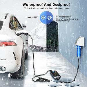 شارژر تک فاز 16A 32A برای وسایل نقلیه الکتریکی نوع 2 و نوع 1 6