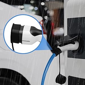 کابل شارژر EV مرد به زن نوع 2 مدل SAE J1772 نوع 1 1 / 3 فاز 3.6KW - 22KW 5