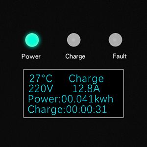 3.5kw 7kw شارژر قابل حمل GB / T EV با CEE / Schuko / PSB-16 پلاگ 8A - 32A تنظیم پذیر 4