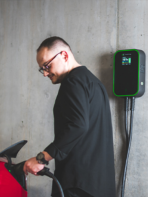 16A / 32A Wallbox خانه EV ایستگاه شارژ 22KW 11KW 7KW 1 / 3 فاز IEC 62196-2 پلاگ 1