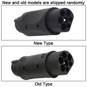 نوع 2 تا نوع 1 آداپتور شارژر EV ICE 62196 پلاگین به J1772 آداپتور شارژ 16A / 32A 230V شارژر اتومبیل کنورتر برق 5