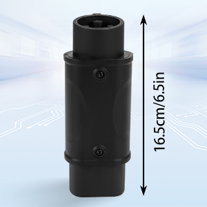 نوع 2 تا نوع 1 آداپتور شارژر EV ICE 62196 پلاگین به J1772 آداپتور شارژ 16A / 32A 230V شارژر اتومبیل کنورتر برق 6