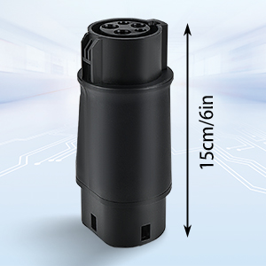 نوع 1 تا نوع 2 آداپتور شارژ EV SAE J1772 تا IEC62196 32A 250V 8KW 2