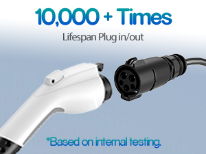 AC نوع 1 SAE J1772 دوشاخه شارژ EV نوع 1 سر تفنگ تکی 16A 3.5KW 32A 7KW برای ایستگاه شارژ خودروهای الکتریکی 5