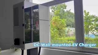 شارژر سریع 20 تا 60 کیلوواتی DC تک/دو تفنگی ایستگاه شارژ EV OCPP 1.6J