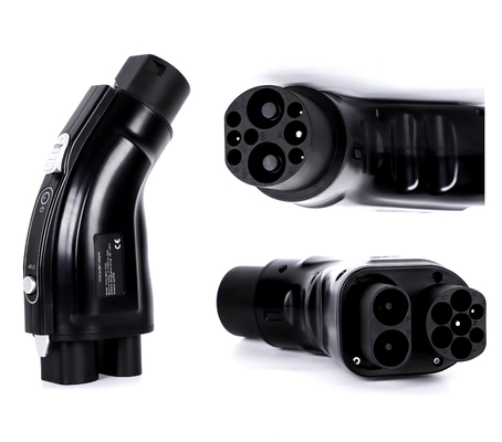 250A DC CCS2 به GBT آداپتور EVSE سریع برای GBT EV اتومبیل الکتریکی ماشین چینی
