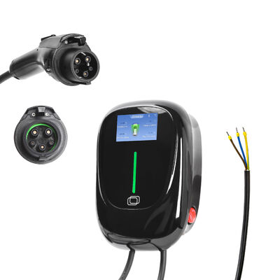 EV Type 2 شارژر خانگی 32A 7KW با APP پشتیبانی از اتصال استاندارد بلوتوث و وای فای برای ایستگاه شارژ
