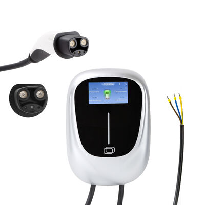 GBT Standard WALLBOX Pulsar Plus شارژر خودروهای الکتریکی کابل متصل 5m نوع 2 1.4 تا 7.4kW Single Phase Bluetooth Wifi