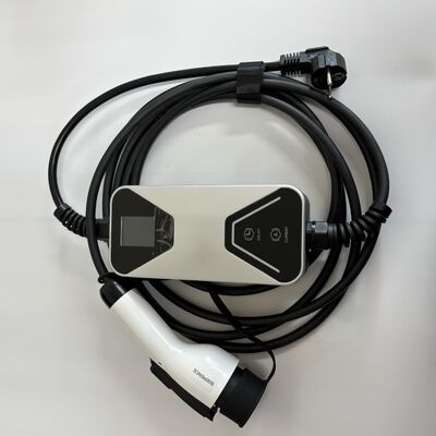 سطح 2 شارژر EV قابل حمل نوع1 GBT 3.6KW 7.2KW IP65 قاب شارژ ضد آب برای استفاده اضطراری در خانه